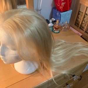 Blonde wig